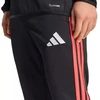 adidas Tiro 26 League Vyriškos Klasikinės Treniruočių Kelnės Juodos ir Raudonos JY7242