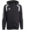 adidas Tiro 26 Lyga Sportinis džemperis su pilnu užtrauktuku Vaikams Juodas KF3324