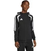 adidas Tiro 26 Lyga Sportinis džemperis su pilnu užtrauktuku Vaikams Juodas KF3324