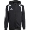 adidas Tiro 26 Lyga Sportinis džemperis su pilnu užtrauktuku Vaikams Juodas KF3324