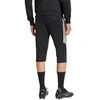 adidas Tiro 26 Lyga Treniruočių 3/4 ilgio Vyriškos Kelnės Juodos KA6342