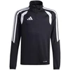 adidas Tiro 26 Lyga treniruočių viršutinė dalis, juoda ir balta JY7161, vaikiškas džemperis