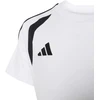adidas Tiro 26 Lygos marškinėliai vaikams balti ir juodi KC3699