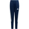 adidas Tiro 26 Lygos treniruočių siauro kirpimo tamsiai mėlynos vaikiškos kelnės JY7118