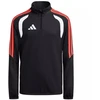 adidas Tiro 26 lygos treniruočių viršus vaikams, juodos, baltos ir raudonos spalvos, JY7159