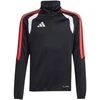 adidas Tiro 26 lygos treniruočių viršus vaikams, juodos, baltos ir raudonos spalvos, JY7159