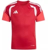 adidas Tiro 26 Varžyboms ir treniruotėms vaikiškas T-shirt raudonas KA7601
