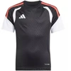 adidas Tiro 26 Varžybų treniruočių marškinėliai vaikams Juodi KA7607