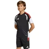 adidas Tiro 26 Varžybų treniruočių marškinėliai vaikams Juodi KA7607