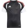 adidas Tiro 26 Varžybų treniruočių marškinėliai vaikams Juodi KA7607