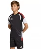 adidas Tiro 26 Varžybų treniruočių marškinėliai vaikams Juodi KA7607
