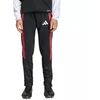 adidas Tiro 26 varžybų treniruočių vaikiškos kelnės juodos ir raudonos KA5136