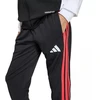 adidas Tiro 26 varžybų treniruočių vaikiškos kelnės juodos ir raudonos KA5136