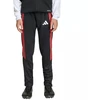 adidas Tiro 26 varžybų treniruočių vaikiškos kelnės juodos ir raudonos KA5136