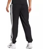 adidas Train Essentials 3 juostelių austinės kelnės moterims, juodos JI8313