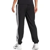 adidas Train Essentials 3 juostelių austinės kelnės moterims, juodos JI8313