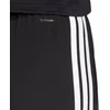 adidas Train Essentials 3 juostelių austinės kelnės moterims, juodos JI8313