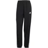 adidas Train Essentials 3 juostelių austinės kelnės moterims, juodos JI8313