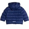 Adidas vaikiška striukė su sintetiniu pūku, tamsiai mėlyna, JL7392