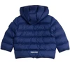 Adidas vaikiška striukė su sintetiniu pūku, tamsiai mėlyna, JL7392