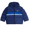Adidas vaikiška striukė su sintetiniu pūku, tamsiai mėlyna, JL7392