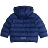 Adidas vaikiška striukė su sintetiniu pūku, tamsiai mėlyna, JL7392