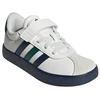 Adidas VL Court 3.0 riedlentininkų bateliai vaikams, balti, IH3957