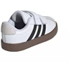 Adidas VL Court 3.0 vaikiški batai riedlenčių sportui, balti ir pilki, ID9157