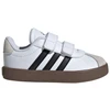 Adidas VL Court 3.0 vaikiški batai riedlenčių sportui, balti ir pilki, ID9157