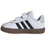 Adidas VL Court 3.0 vaikiški batai riedlenčių sportui, balti ir pilki, ID9157