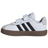 Adidas VL Court 3.0 vaikiški batai riedlenčių sportui, balti ir pilki, ID9157