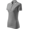 Adler Urban W MLI-22012 Marškinėliai Polo Tamsiai Pilka Melange