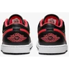 Air Jordan 1 LOW Juodos/Ugnies raudonos/Baltos sportiniai bateliai - 553558-063