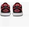 Air Jordan 1 LOW Juodos/Ugnies raudonos/Baltos sportiniai bateliai - 553558-063