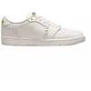 Air Jordan 1 Low Method of Make Wmns “Balti/Metalinio aukso” moteriški sportiniai bateliai - FN5032-100
