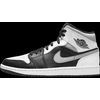 Air Jordan 1 Mid Baltas Shadow batai - 554724-073