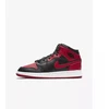 Air Jordan 1 Mid Banned GS retro batai - 554725-074