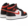 Air Jordan 1 Mid GS Fire Raudona krepšinio batai - 554725-079
