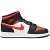 Air Jordan 1 Mid GS Fire Raudona krepšinio batai - 554725-079