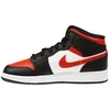 Air Jordan 1 Mid GS Fire Raudona krepšinio batai - 554725-079