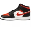 Air Jordan 1 Mid GS Fire Raudona krepšinio batai - 554725-079