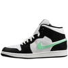 Air Jordan 1 Mid Sodriai žaliai balta Vyriški kedai - DQ8426-103