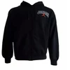 Air Jordan Brooklyn Fleece džemperis su gobtuvu ir pilnu užtrauktuku, juodas - IB7908-010