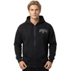 Air Jordan Brooklyn Fleece džemperis su gobtuvu ir pilnu užtrauktuku, juodas - IB7908-011