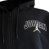 Air Jordan Brooklyn Fleece džemperis su gobtuvu ir pilnu užtrauktuku, juodas - IB7908-011