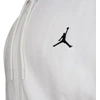 Air Jordan Brooklyn Fleece Jumpman džemperis su užtrauktuku ir gobtuvu, baltas - FV7289-133