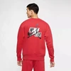 Air Jordan Jumpman Fleece Džemperis Raudonas - CK6763-687