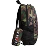 Air Jordan Mokyklinė kuprinė su penalu Camo + Penalas - 9B0503-650