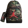 Air Jordan Mokyklinė kuprinė su penalu Camo + Penalas - 9B0503-650