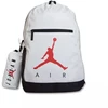 Nike Air Jordan Mokyklos kuprinė Balta + Pieštukinė - 9B0503-001